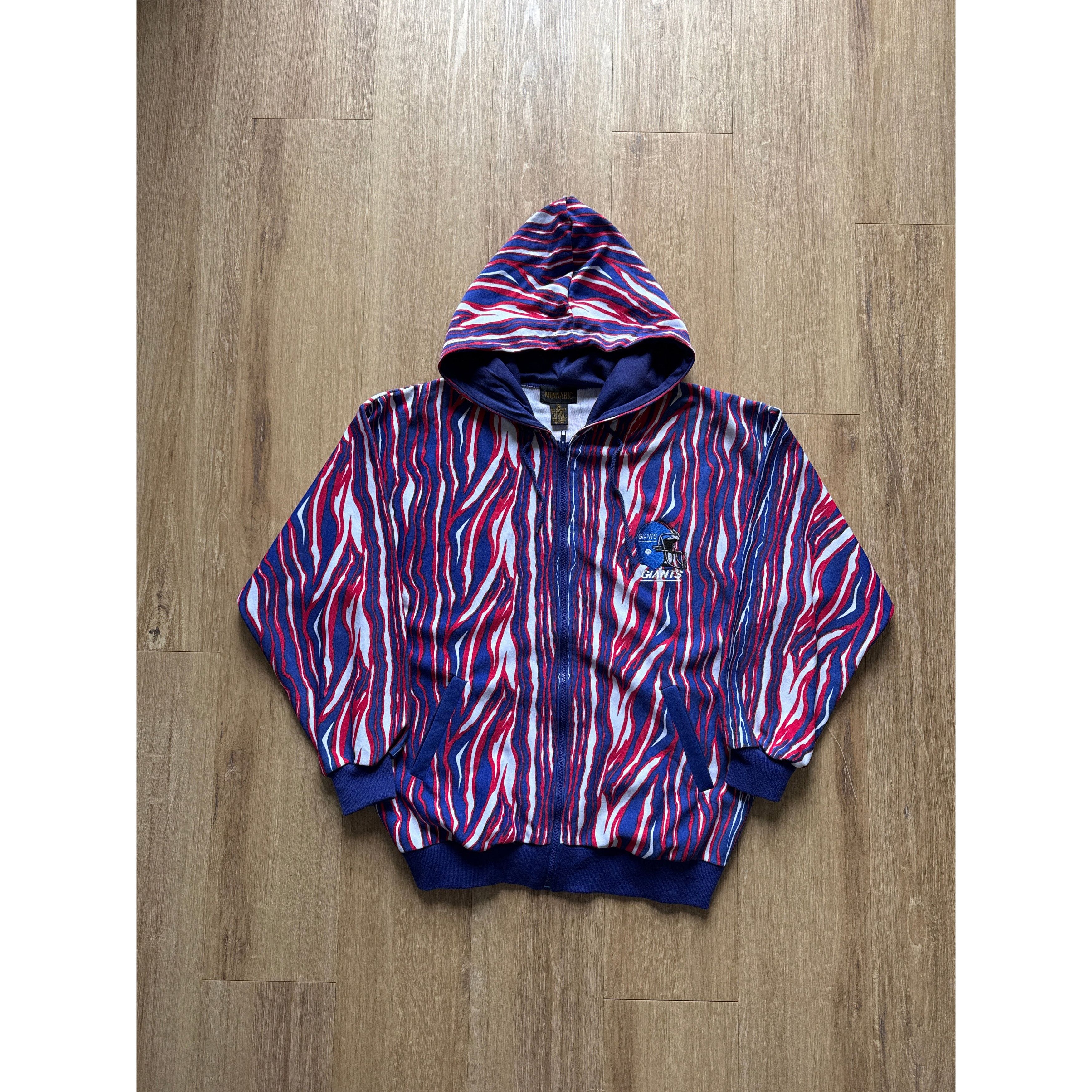 Other Vintage 90s New York Giants Hooded Zip Up Size US M / EU 48-50 / 2 - 1 Thumbnail
