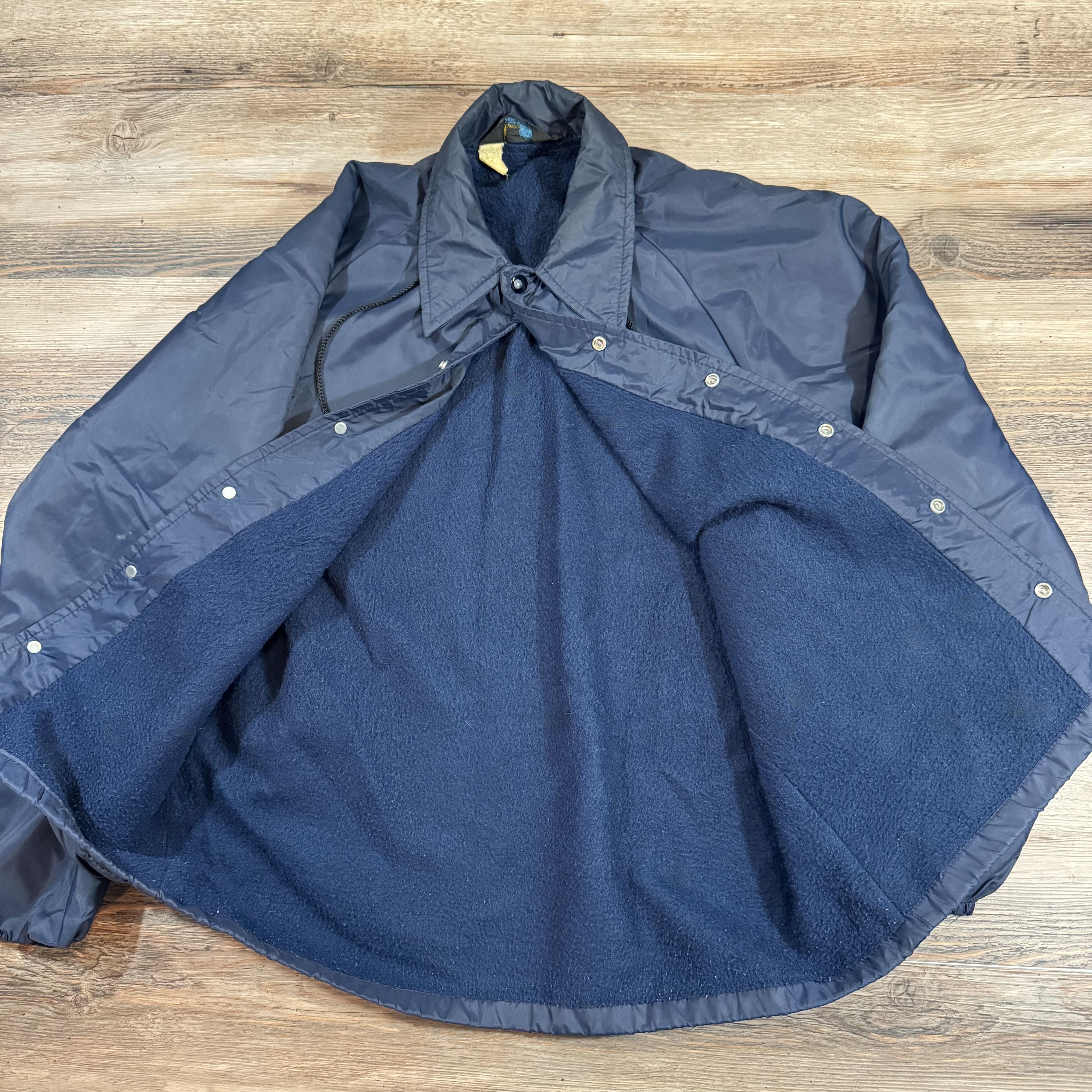 Champion × NCAA × Vintage Rare 60s VTG NOTRE DAME Champion Running Man Coaches Jacket Size US S / EU 44-46 / 1 - 2 Thumbnail