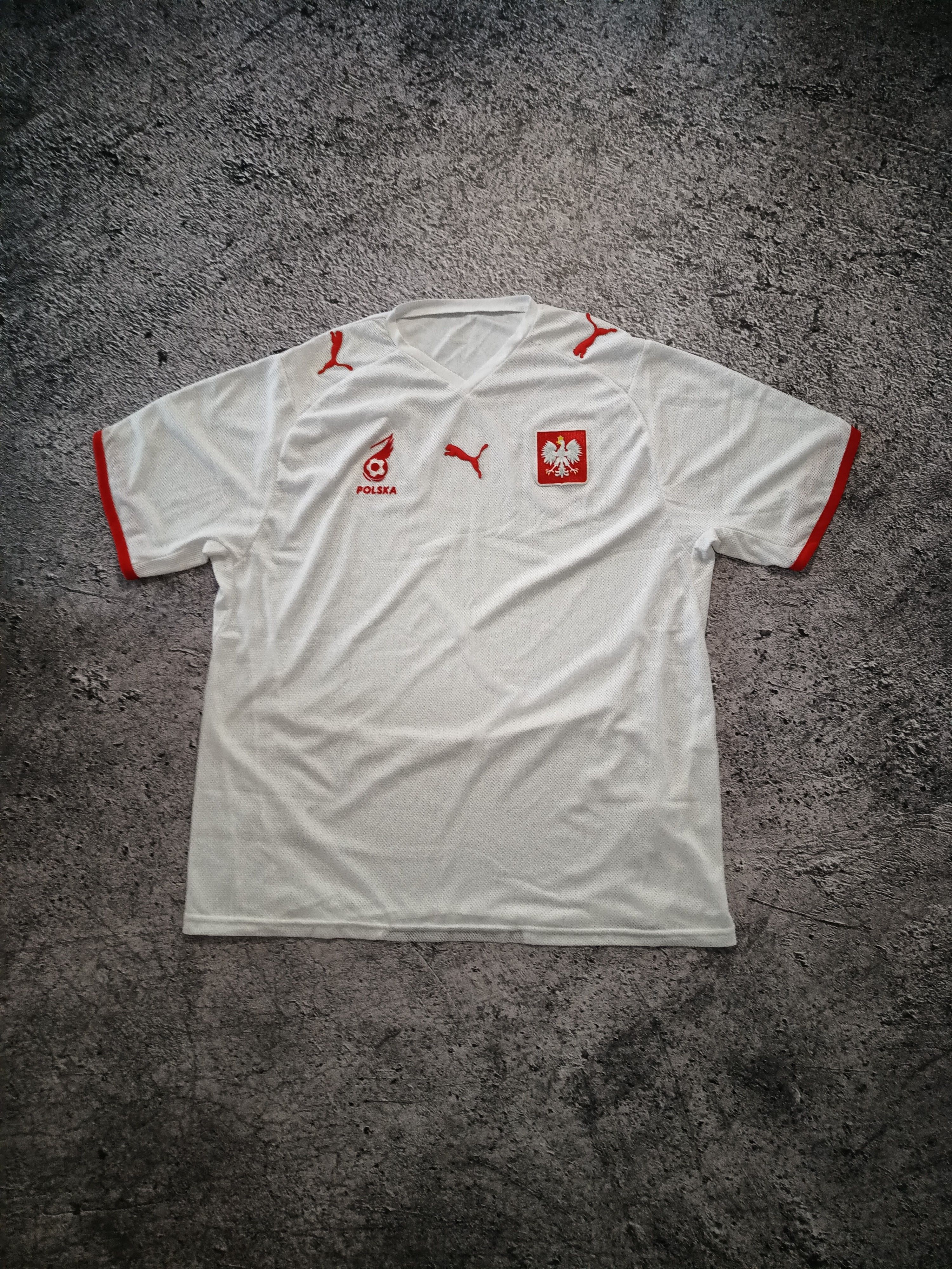 Puma × Vintage Vintage 2008 Puma Poland Soccer Jersey Football Size US XXL / EU 58 / 5 - 1 Thumbnail