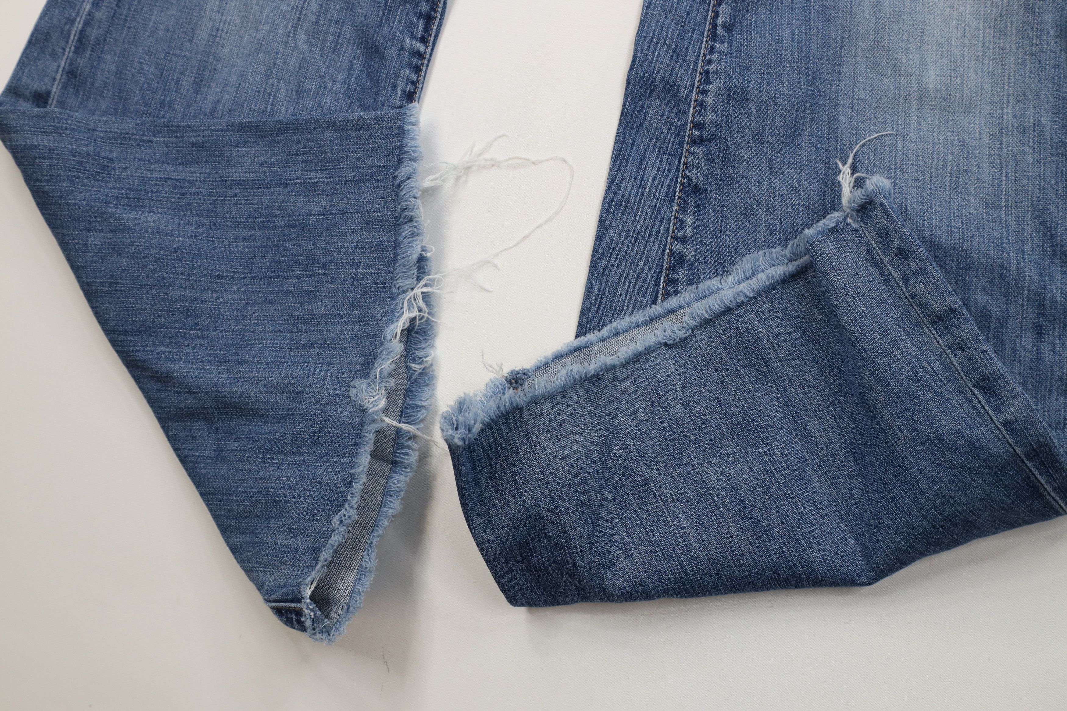 Gap Vintage Y2K Gap Babydoll Flared Wide Leg Denim Jeans Blue Size 27" / US 4 / IT 40 - 8 Thumbnail