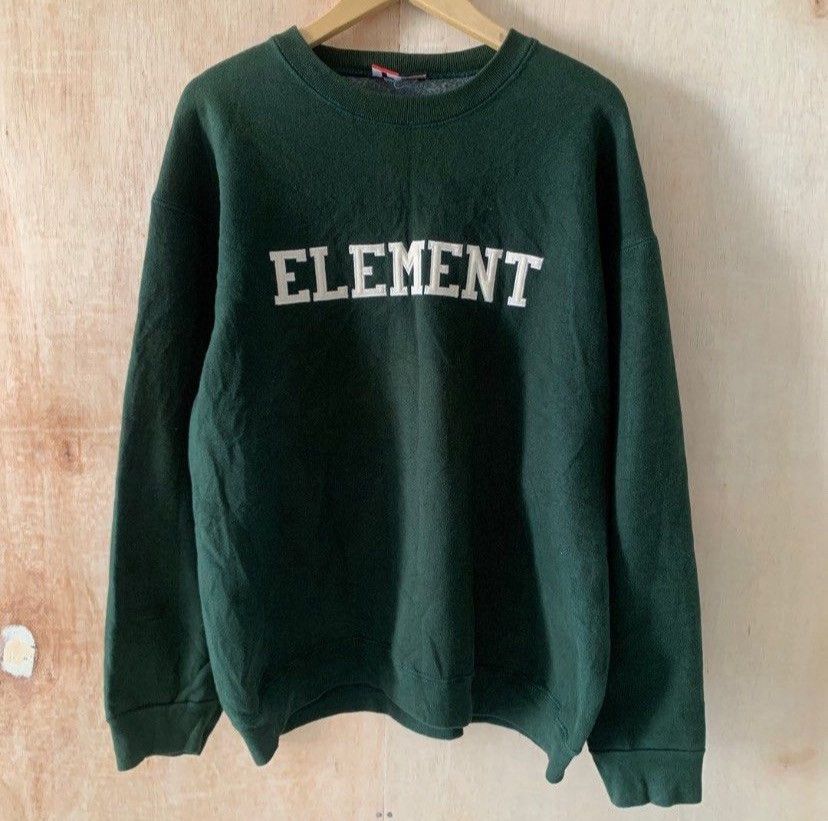 Element × Vintage Vintage 90s Element Skateboard Sweatshirt Size US L / EU 52-54 / 3 - 1 Thumbnail