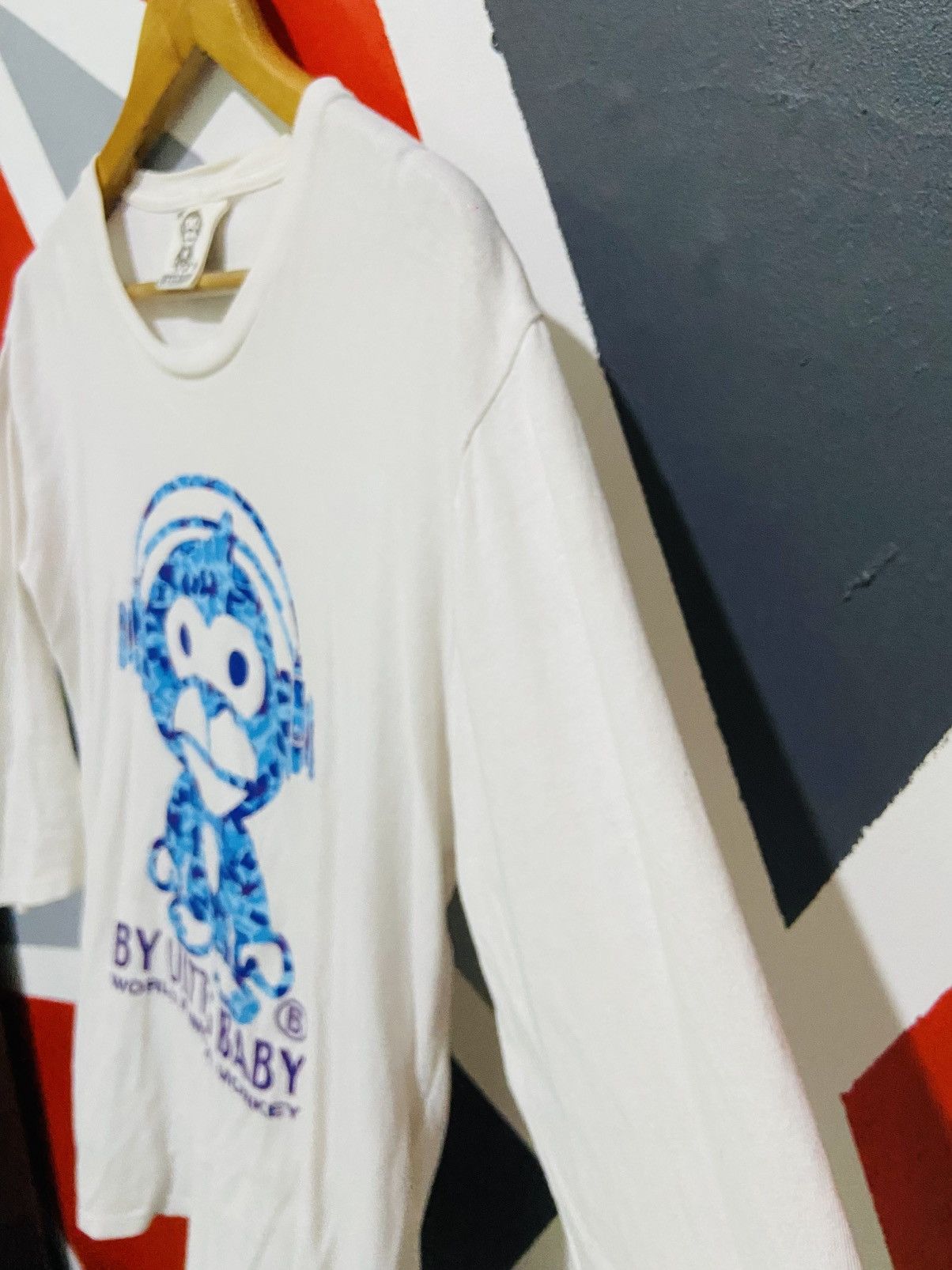 Japanese Brand Uittg Baby 3/4 Sleeve Tee Size US M / EU 48-50 / 2 - 3 Thumbnail