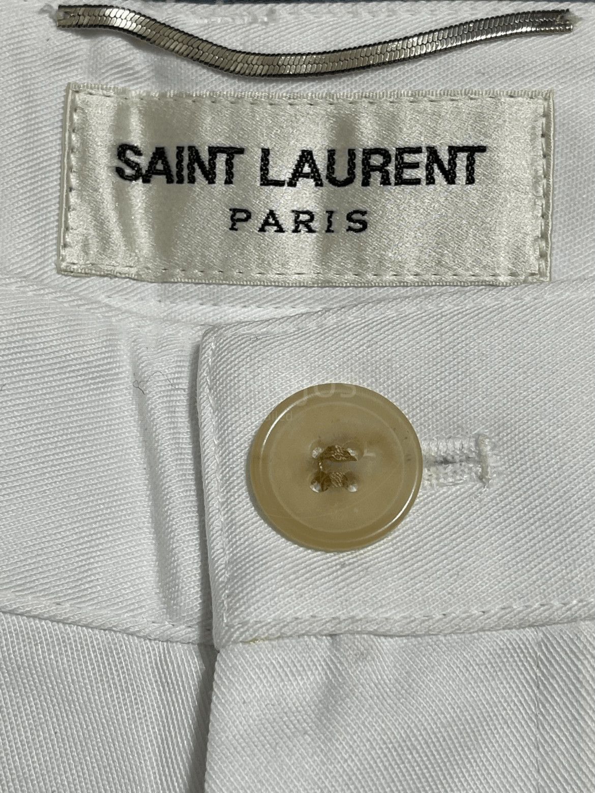 Saint Laurent Paris Sz 52 Saint Laurent Paris Plain Kaki Pants-2508 Size US 36 / EU 52 - 7 Thumbnail