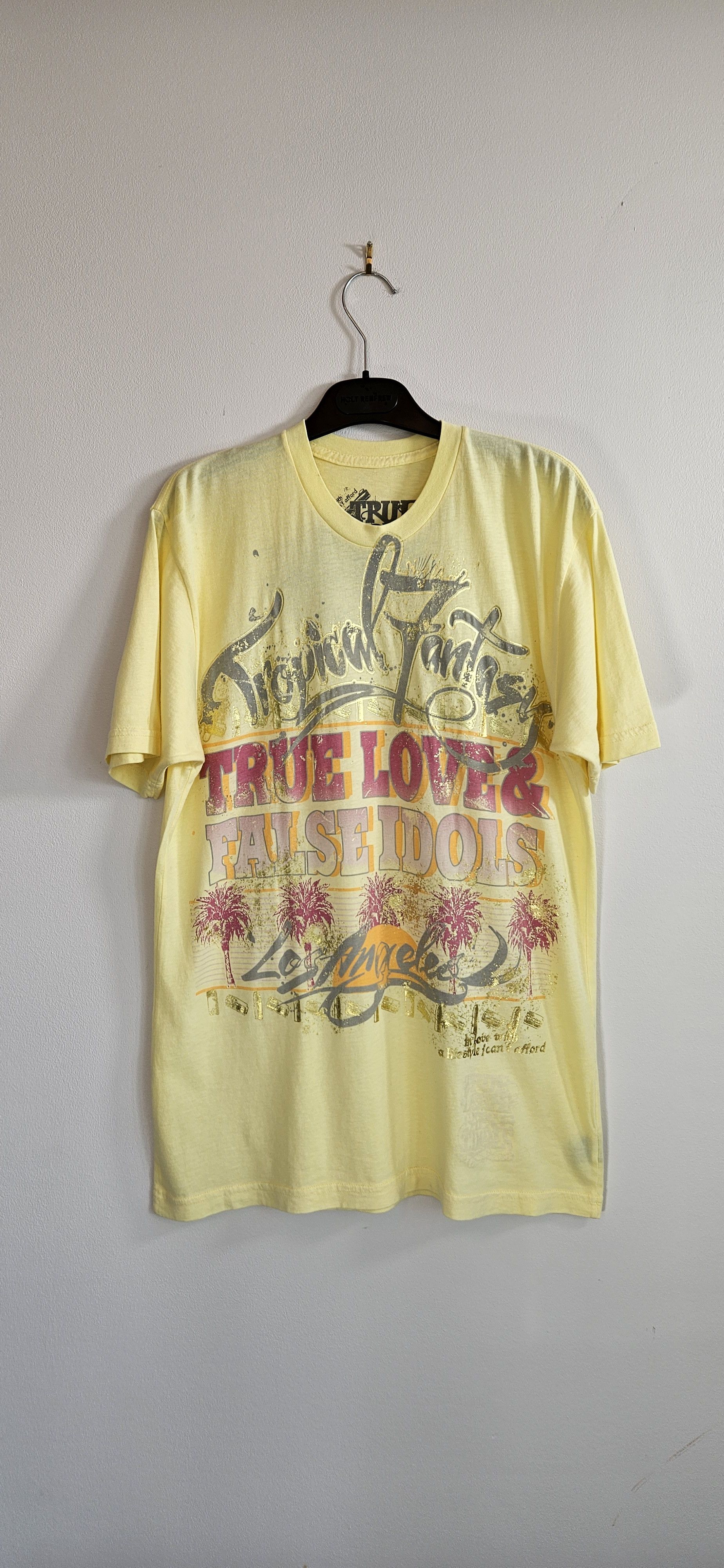 image of Made In USA x Vintage Tropical Fantasy in Supermoon Yellow, Men's (Size Medium)