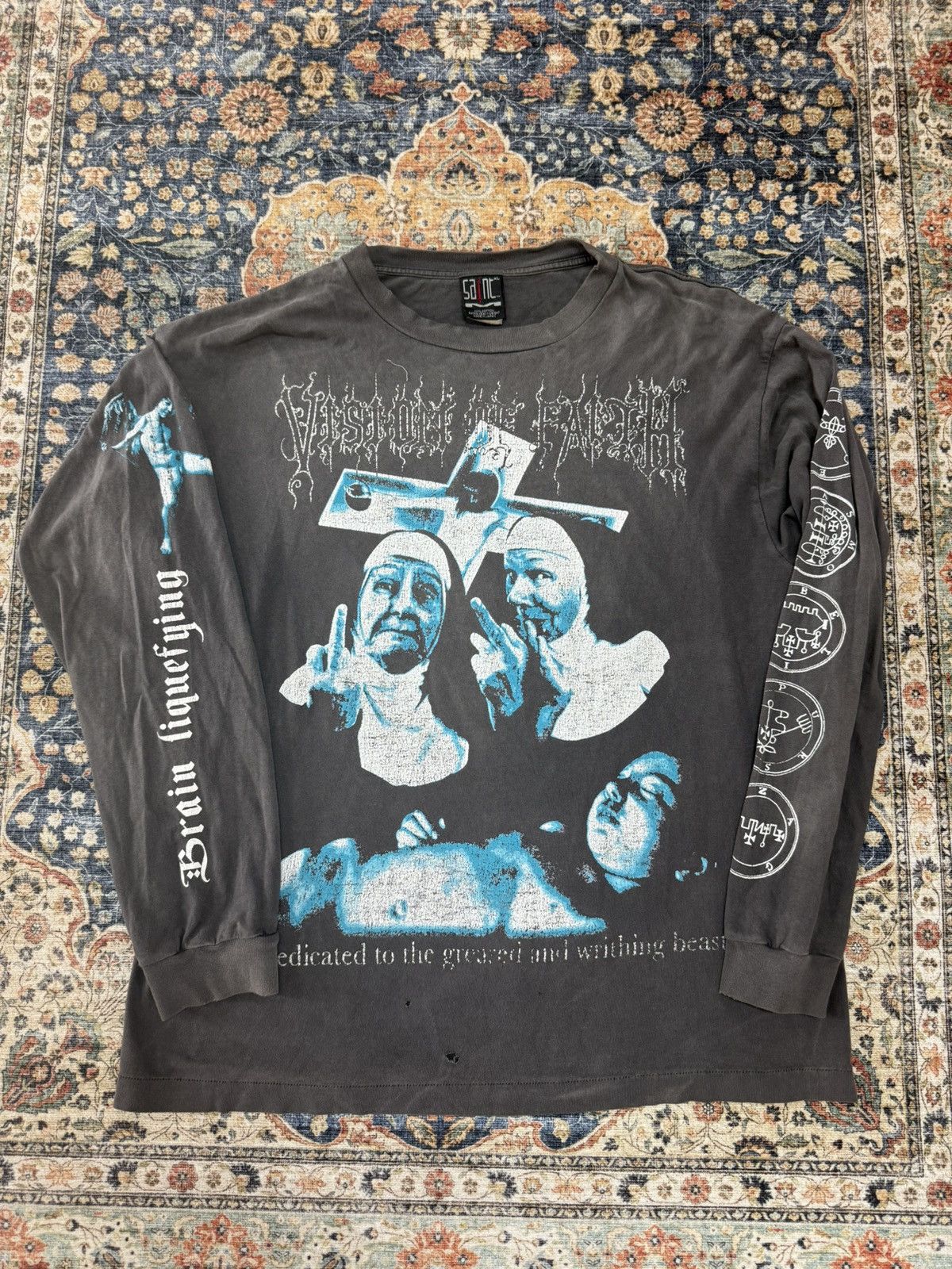 Saint Michael SAINT Mxxxxxx X Shermer Academy Heart Cookie L/S Tee