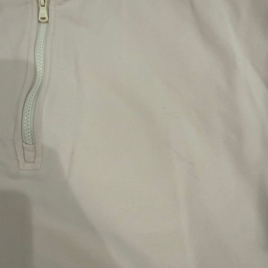 Fabletics Fabletics Quarter Zip Up Sweatshirt in Beige, Size XXL Size XXL / US 16-18 / IT 52-54 - 5 Thumbnail