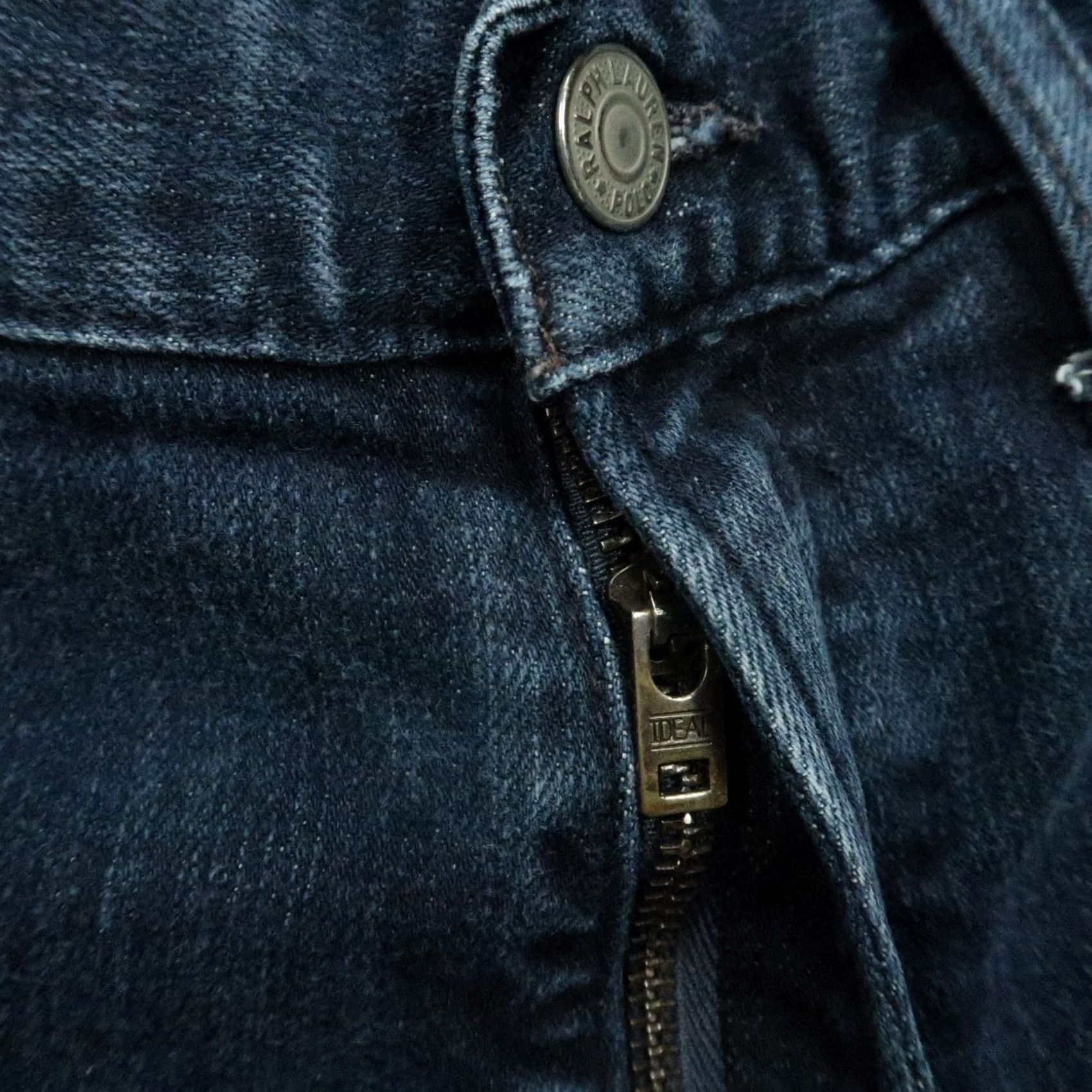 Polo Ralph Lauren Polo Ralph Lauren Jeans Slim Straight 5 Pocket Mens 33x30 Blue Dark Wash 30 In Inseam Stretch Denim Variety Varick Style Straight Size US XS / EU 42 / 0 - 5 Thumbnail