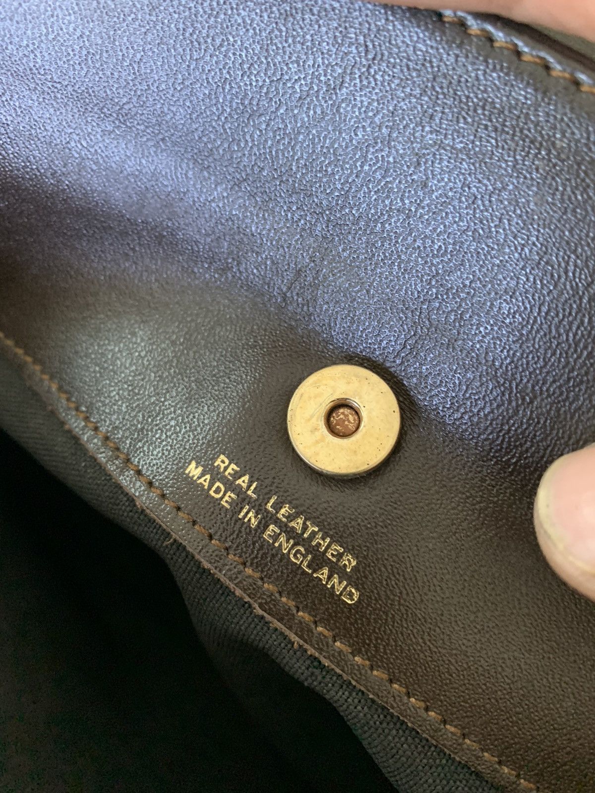 Burberry × Vintage Vintage Burberrys Nova Check Clutch Bag Canvas Beige Size ONE SIZE - 16 Thumbnail