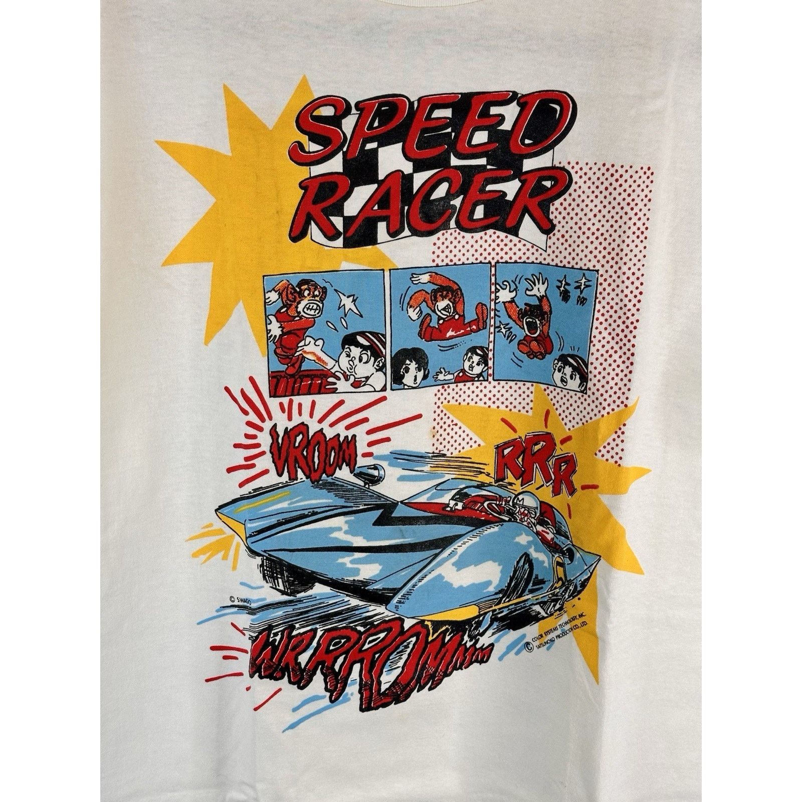 Other Vintage Speed Racer Anime Tee Tatsunoko XL Size US XL / EU 56 / 4 - 3 Thumbnail