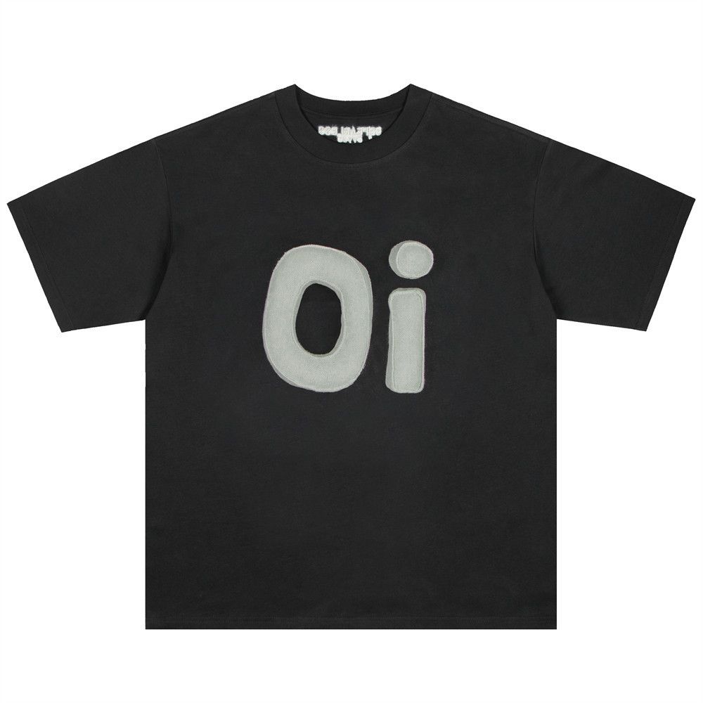 Japanese Brand × Vintage Men's hip-hop trendy loose casual letter embroidered T-shirt Size US M / EU 48-50 / 2 - 1 Thumbnail