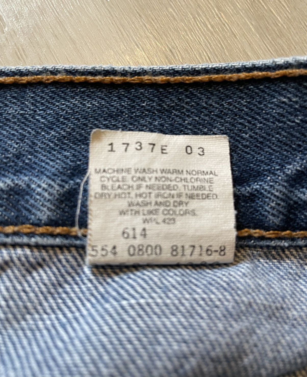 Levi's VTG Y2K 2000 Levis 505 Made In USASz 36x30 *34x30 Size US 34 / EU 50 - 8 Thumbnail