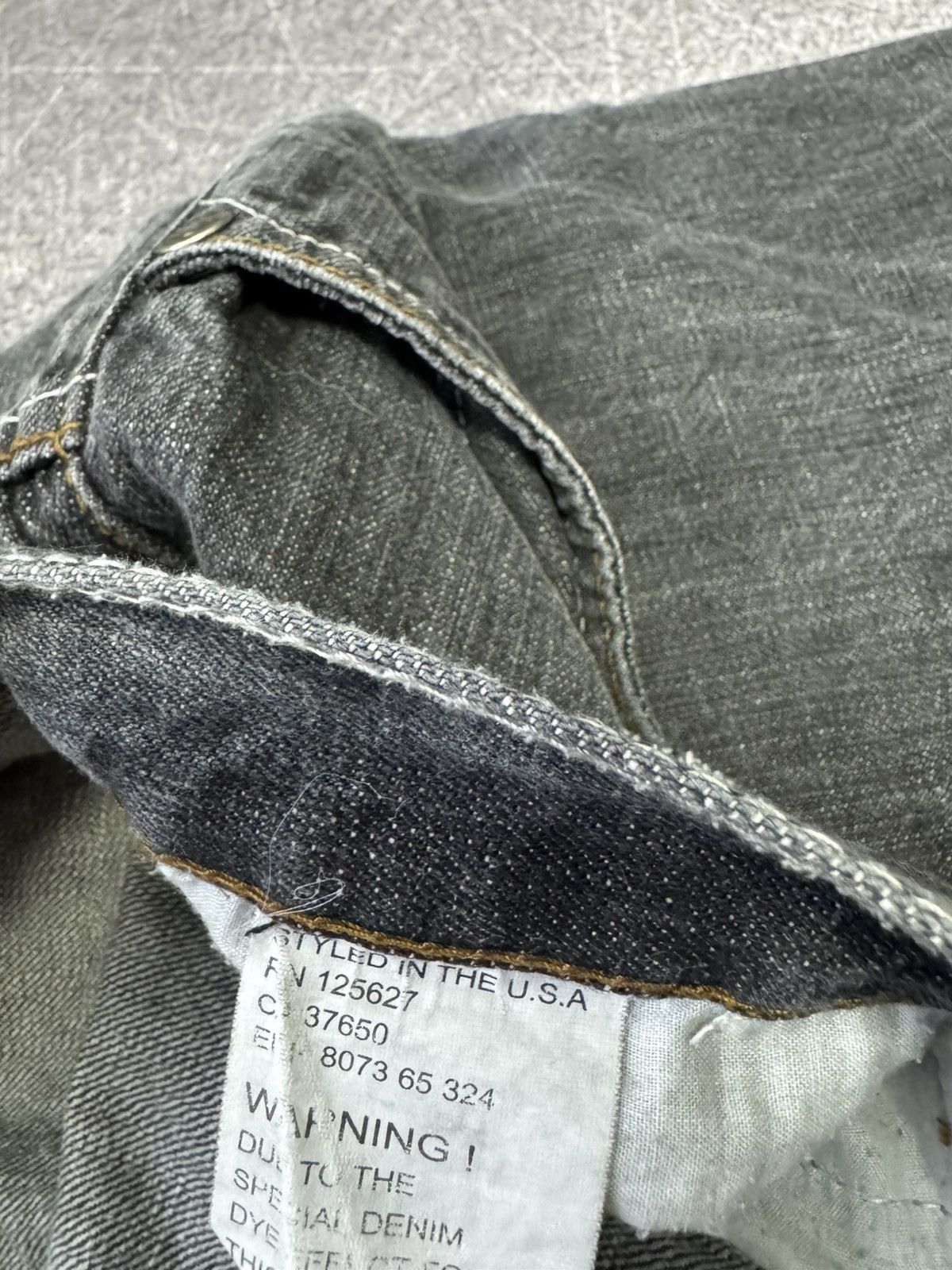 Japanese Brand distressed opium affliction style tribaldenim jeans Size US 34 / EU 50 - 19 Thumbnail