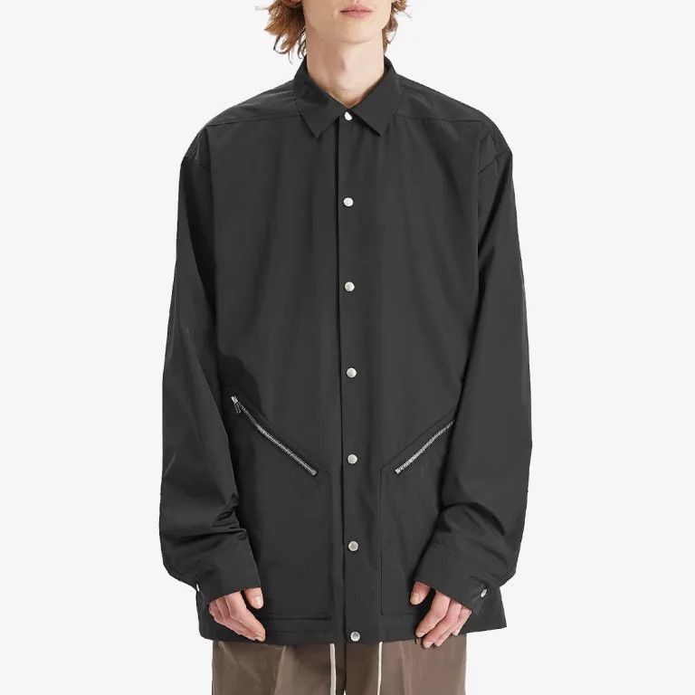 Rick Owens o1s1v1r1oon0825 Tour Jacket in Black Size US M / EU 48-50 / 2 - 2 Thumbnail