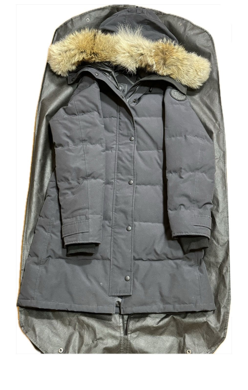 image of Canada Goose Shelburne Parka in Black, Women's (Size Small)