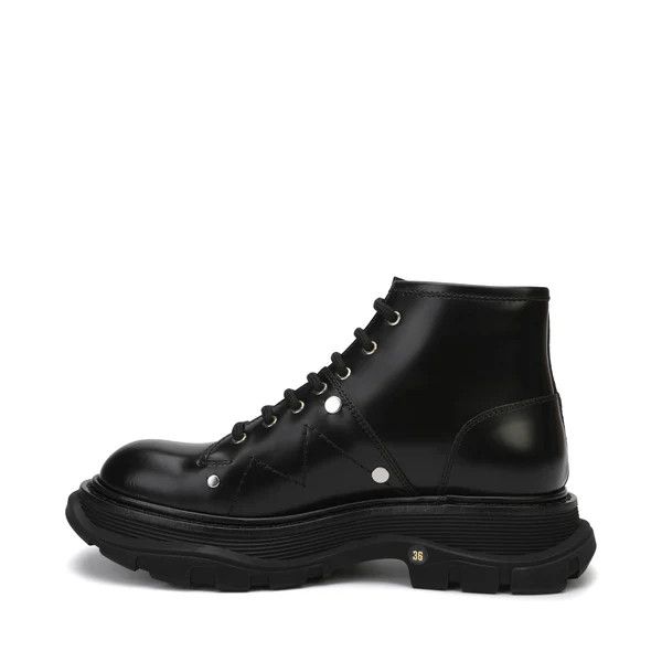 Alexander McQueen o1y1024 Ankle Boots in Black Size US 9 / EU 42 - 3 Thumbnail