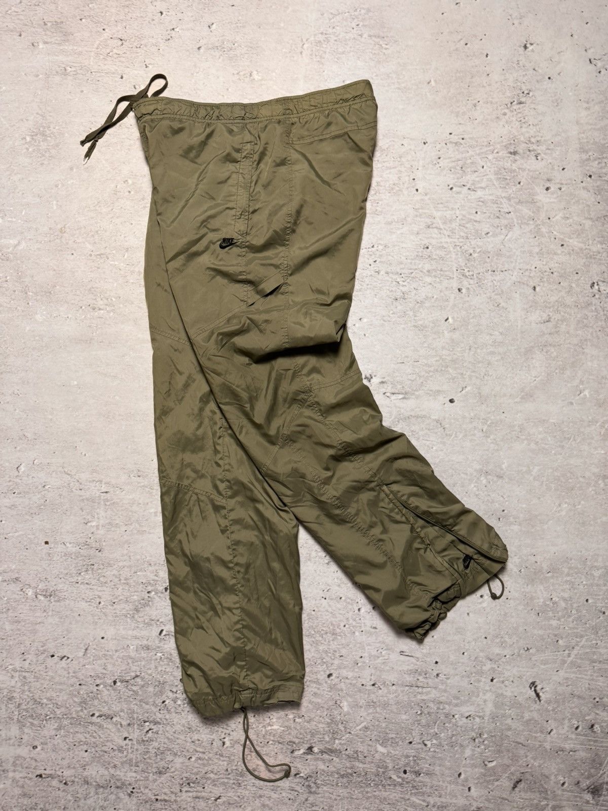 Nike × Vintage NIKE VINTAGE BASIC LOGO OVERSIZE BAGGY PANTS Size US 34 / EU 50 - 1 Thumbnail