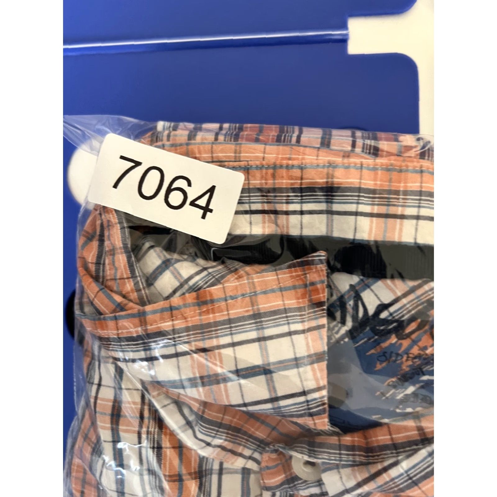 Sideout VINTAGE Sideout Short Sleeve Plaid Button Up Shirt XL Orange Mens Summer Casual Y2K Surf Size US XL / EU 56 / 4 - 6 Thumbnail