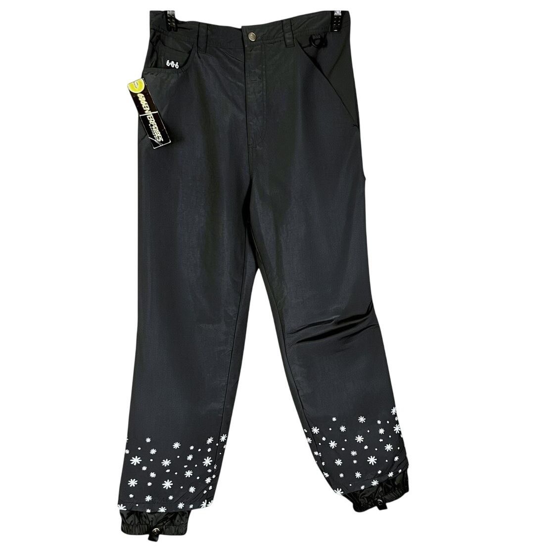 686 686 Enterprises XL Black Snowboarding Pants 90s Deadstock Size US 35 - 1 Thumbnail