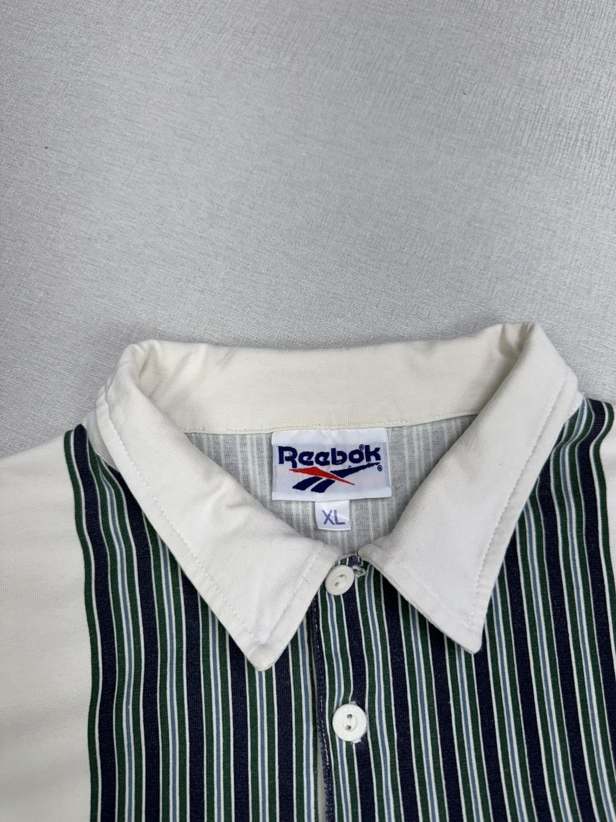 Reebok × Vintage Men’s Vintage Reebok Retro 90’ Polo T-Shirt size XL Size US XL / EU 56 / 4 - 3 Thumbnail