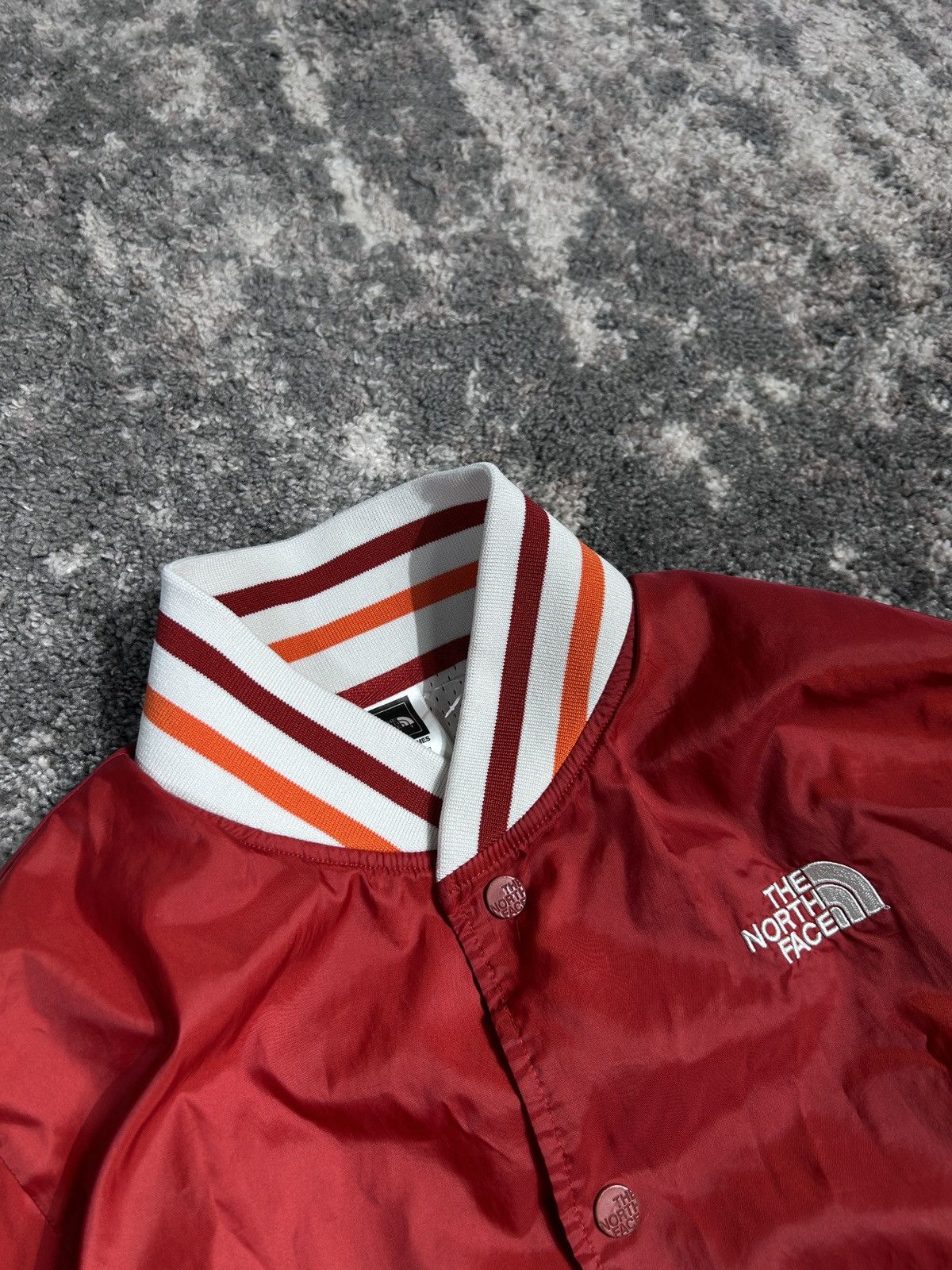 The North Face × Vintage The North Face Varsity Bomber Jacket / S Size US S / EU 44-46 / 1 - 5 Thumbnail