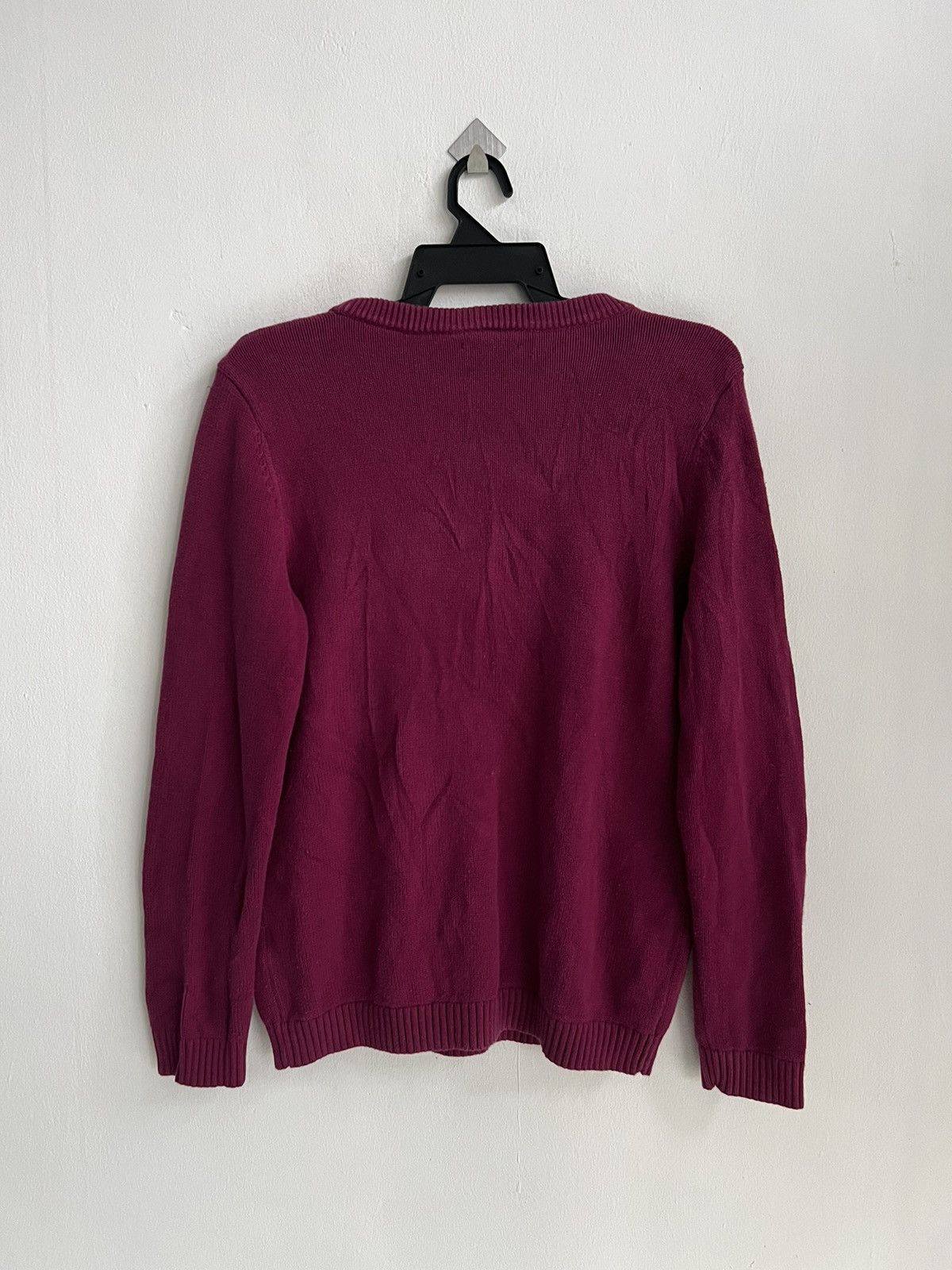 Aran Isles Knitwear × Tommy Hilfiger Vintage Tommy Hilfiger Cable Knit Isle Knitwear Sweater Size L / US 10 / IT 46 - 4 Thumbnail