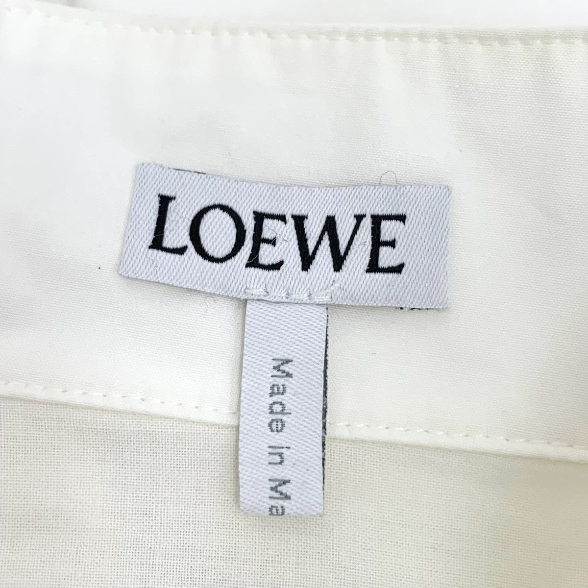Loewe Loewe All-over Logo Printed Long Sleeve Shirt Dress K26WX Size XS / US 0-2 / IT 36-38 - 5 Thumbnail