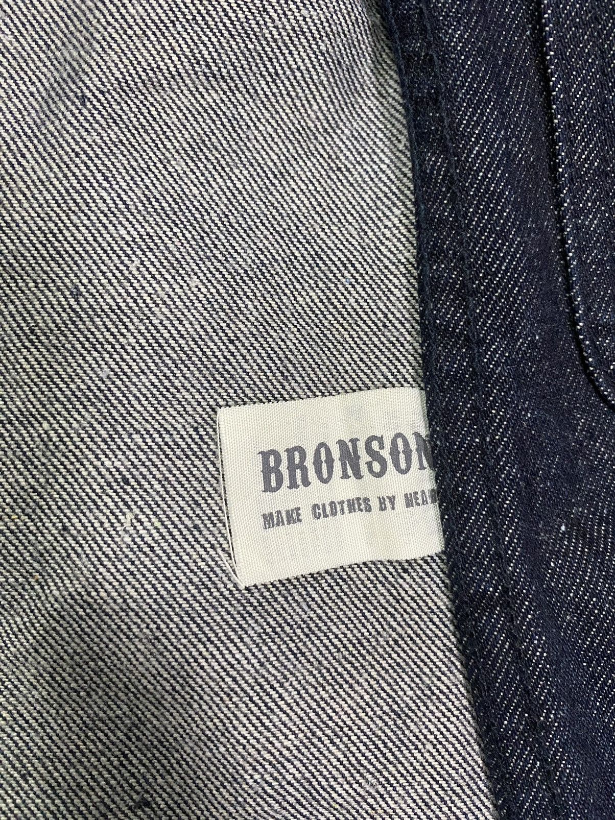 Bronson MFG. CO. Bronson Multiple Pocket Denim Vest Size US L / EU 52-54 / 3 - 6 Thumbnail