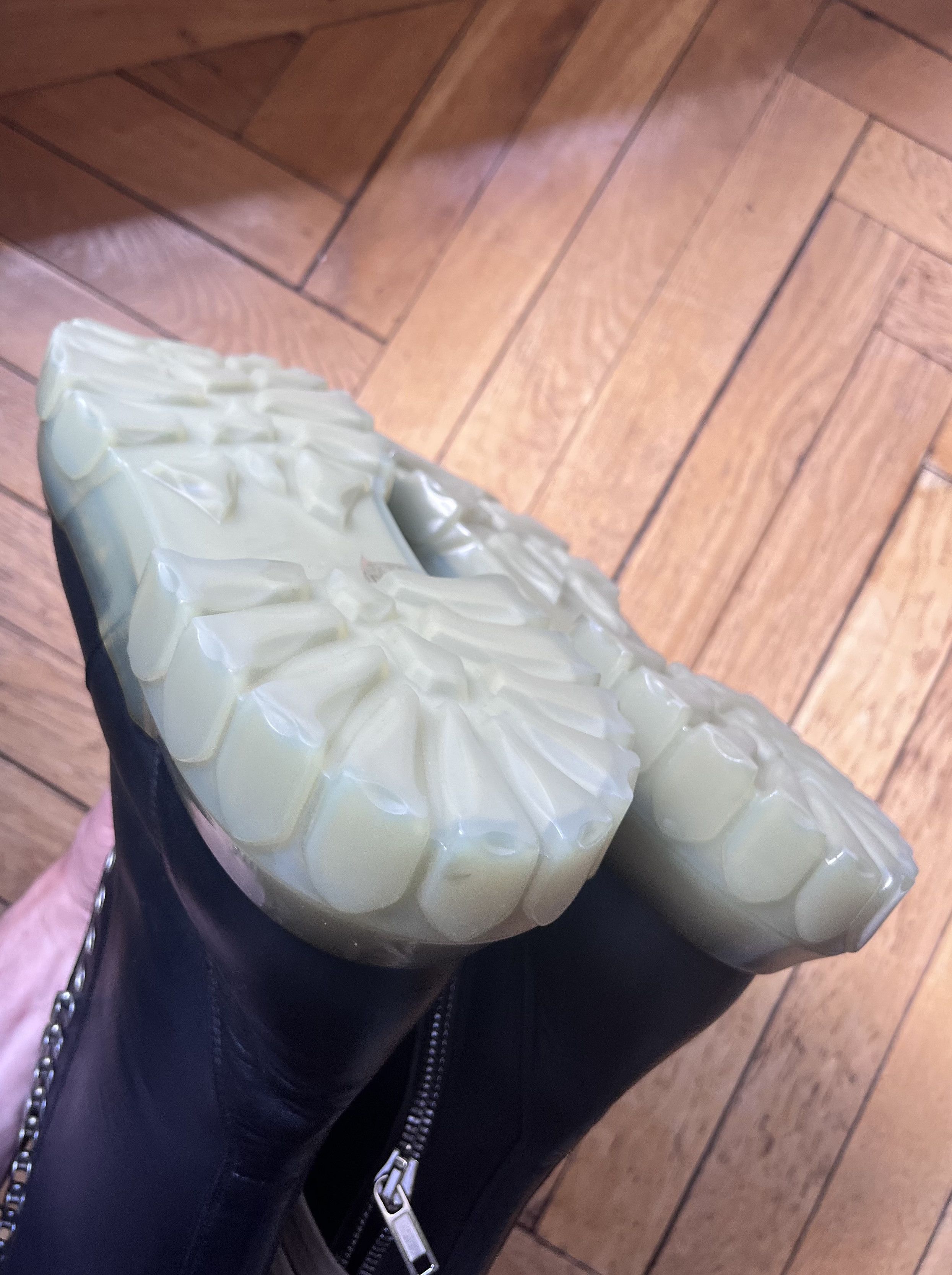 Rick Owens Mega Lace Bozo Tractor Boot Clear Sole New+Receipt Size US 10 / EU 43 - 20 Thumbnail