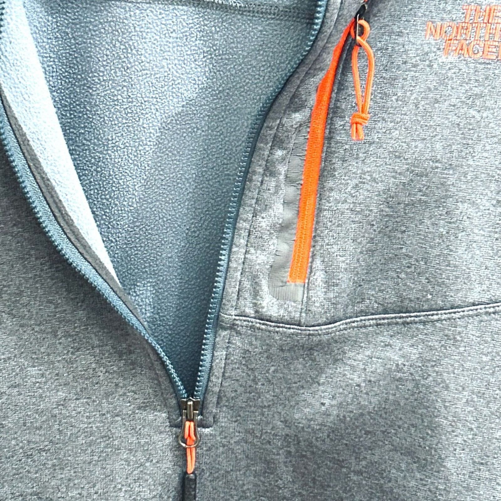 The North Face The north face half zip men’s pullover gray/orange size L Size US L / EU 52-54 / 3 - 10 Thumbnail
