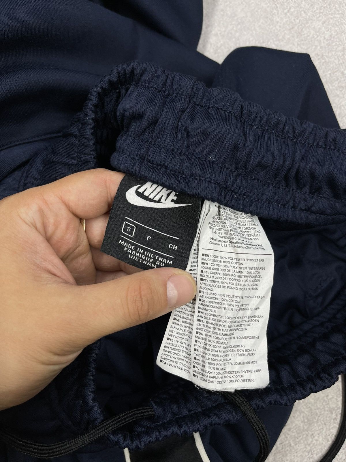Nike Mens Nike Multilogo Swoosh Navy Sweatpants Lampas Size US 30 / EU 46 - 11 Thumbnail