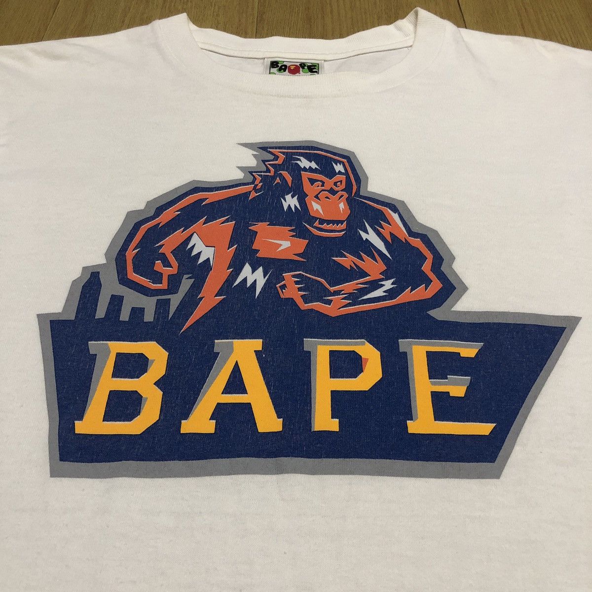 Bape BAPE Gorrila King Kong Logo Tee Size US S / EU 44-46 / 1 - 5 Thumbnail
