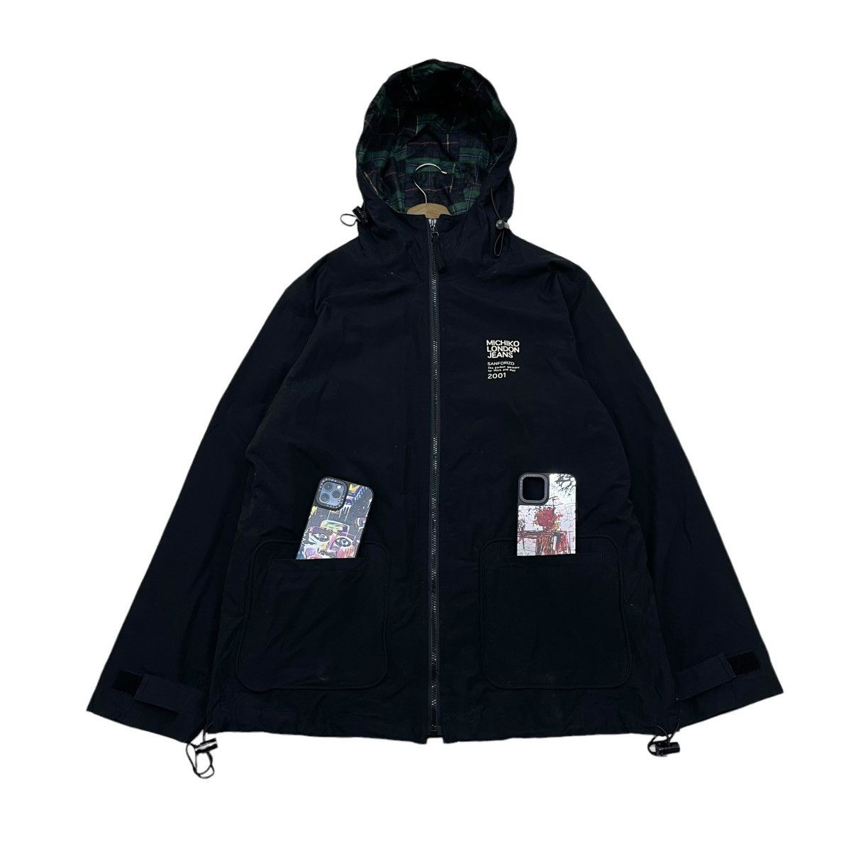 Japanese Brand 🔥Vintage Michiko London Jeans Hooded Dual Pocket Jacket Size US M / EU 48-50 / 2 - 2 Thumbnail