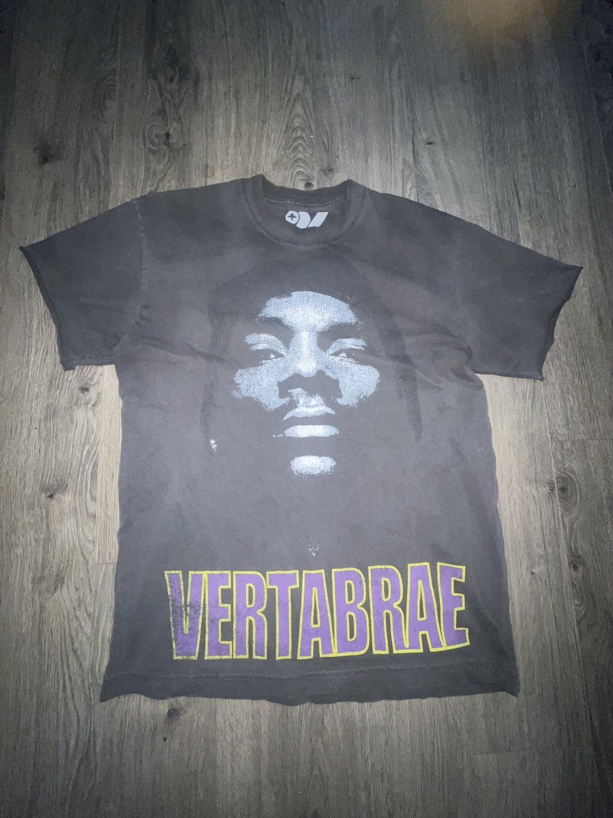 Image of Vertabrae Unreleased “Uncle Snoop” Tee in Grey, Men's (Size Small)