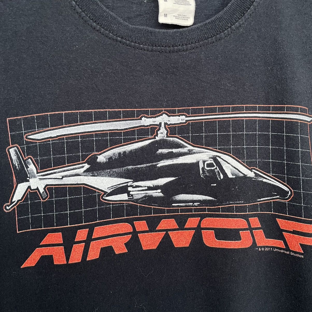 Vintage Vintage Airwolf Movie Promo T Shirt by Universal Studios Size US M / EU 48-50 / 2 - 2 Thumbnail