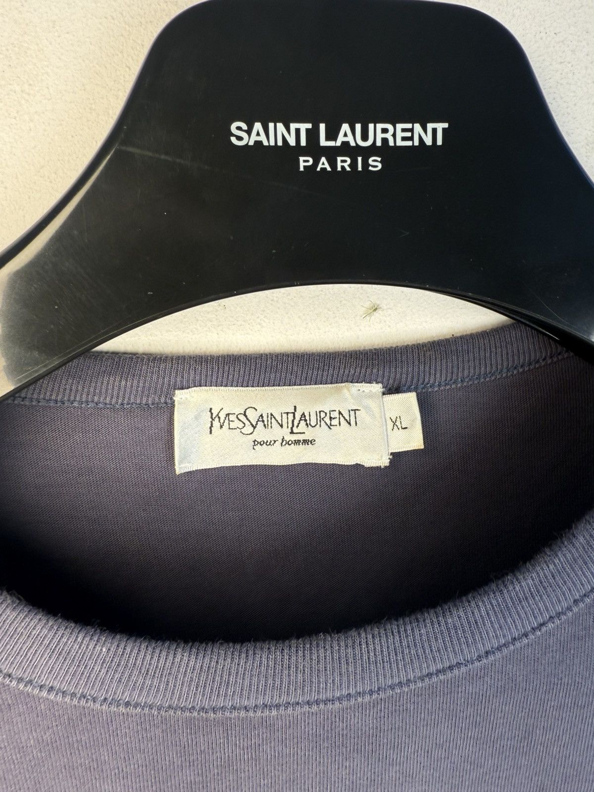 Yves Saint Laurent YSL T-shirt Big Logo Size US L / EU 52-54 / 3 - 4 Thumbnail