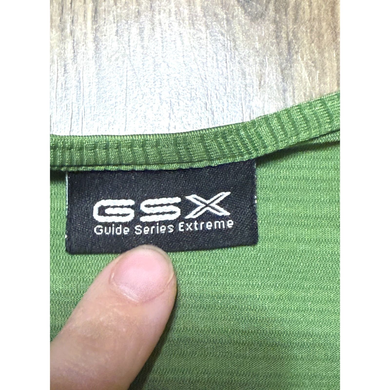 Vintage GSX Shirt Women’s Size S Green Striped Long Sleeve Athletic Wear Shirt Size S / US 4 / IT 40 - 5 Thumbnail