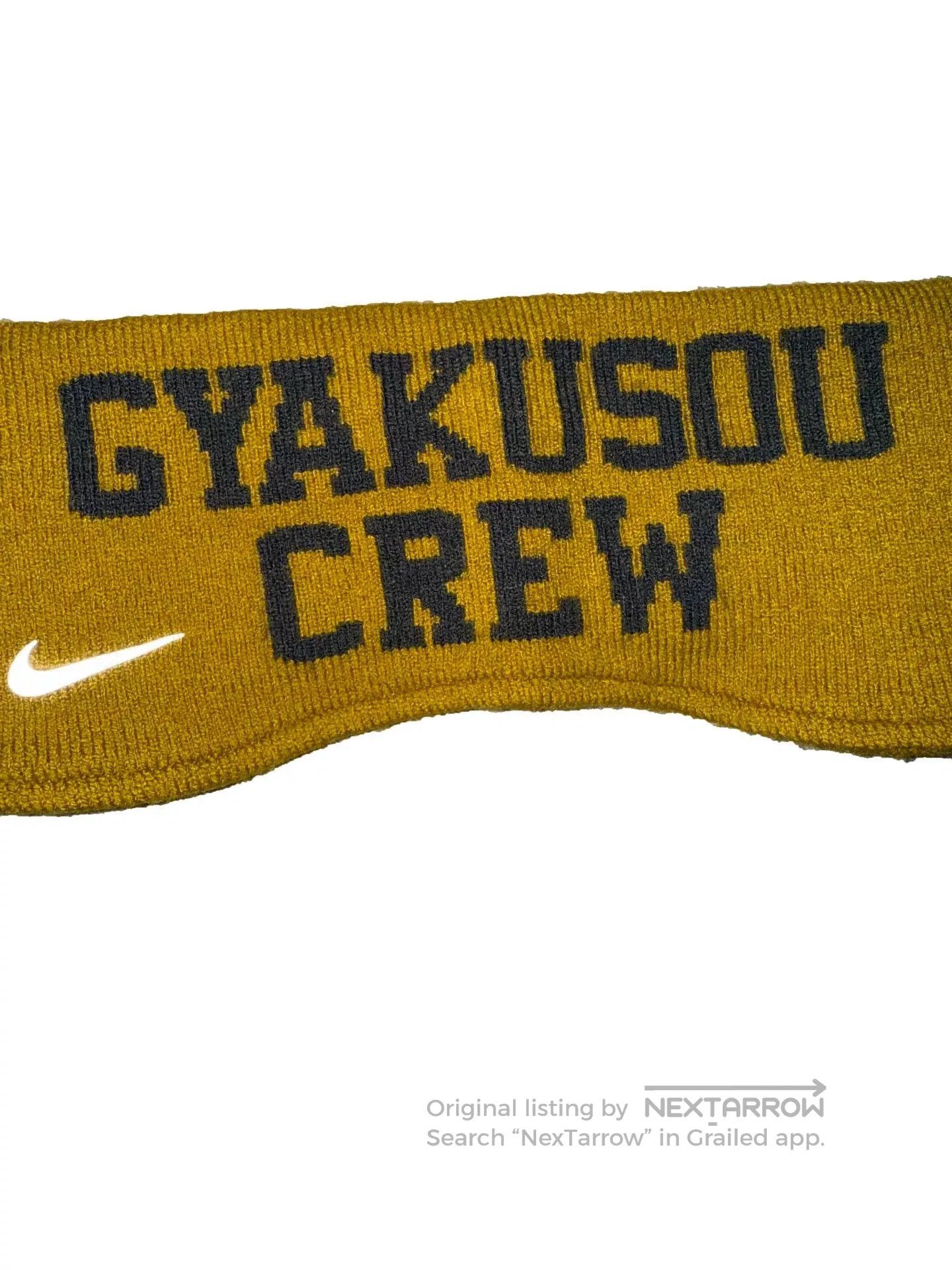 Takahiromiyashita The Soloist. Gyakusou Nike Lab Running Headband. Size ONE SIZE - 5 Thumbnail