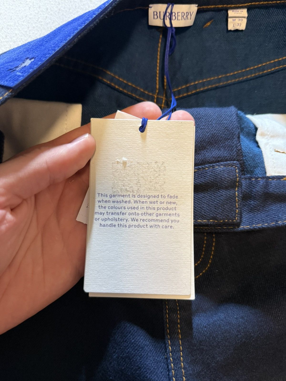 Burberry Burberry straight leg jeans Size US 30 / EU 46 - 4 Thumbnail