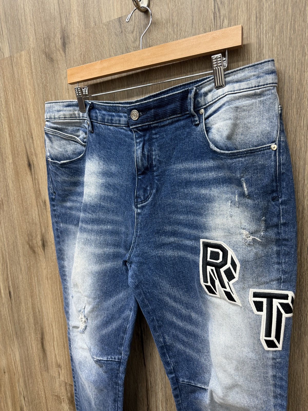Rta RTA Blue Denim Jeans Size US 36 / EU 52 - 4 Thumbnail