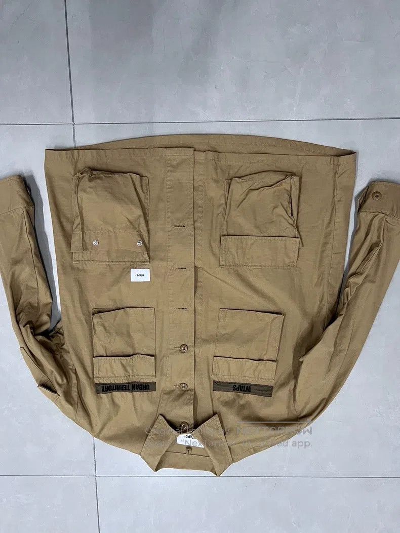 Other Wtaps Brown short-sleeved shirt Size US M / EU 48-50 / 2 - 2 Thumbnail