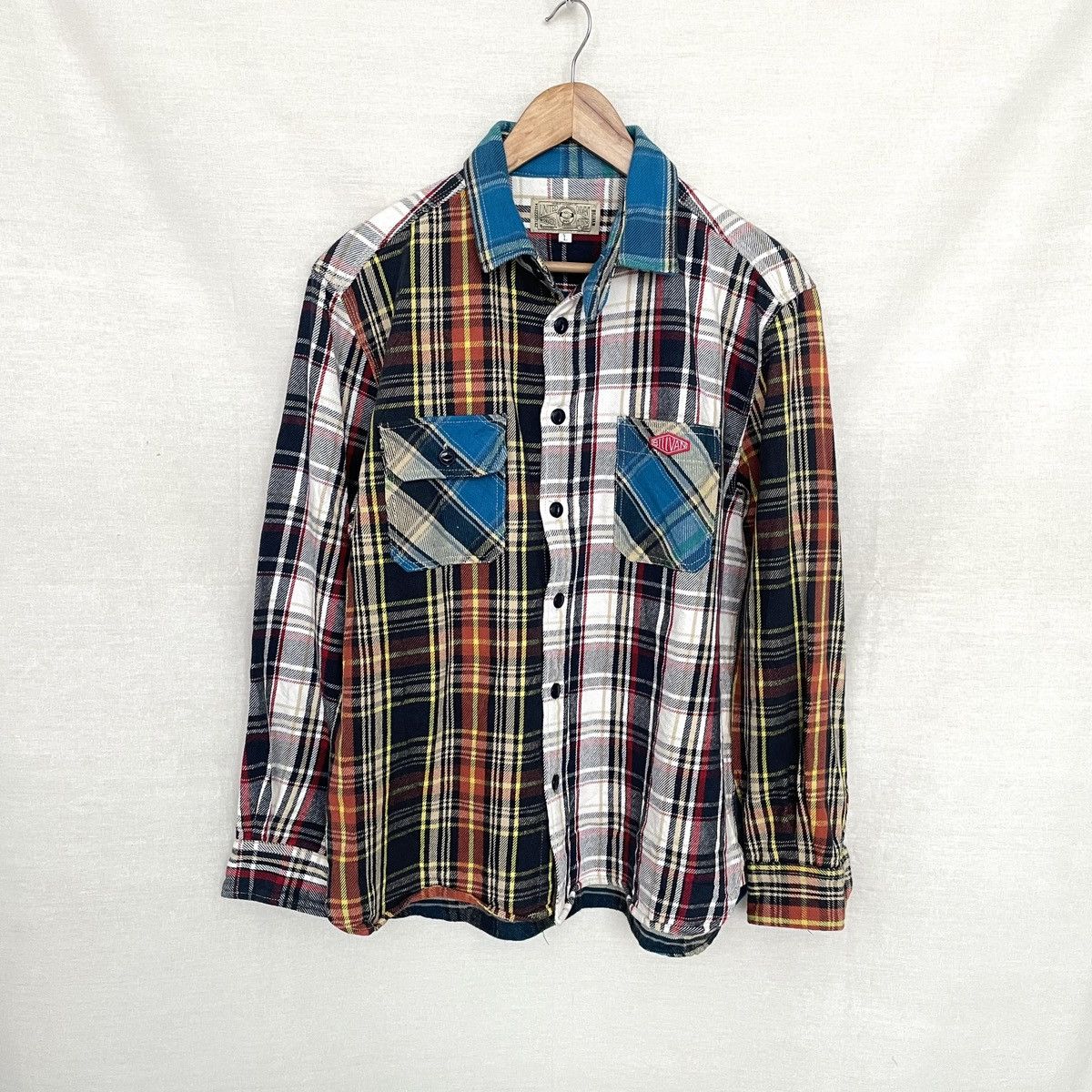 Toyo Enterprises Billvan Japan Heavy Cotton Flannel Shirts Workwear Style Size US M / EU 48-50 / 2 - 1 Thumbnail