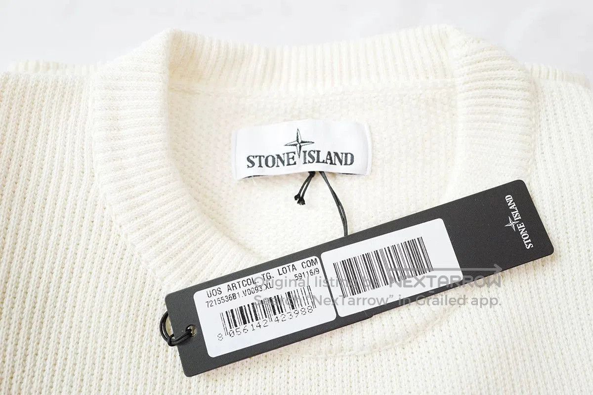 Stone Island Stone Island Chunky Knit Sweater. Size US XL / EU 56 / 4 - 5 Thumbnail