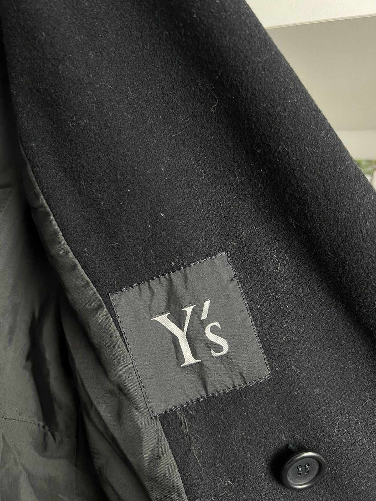 Japanese Brand × Y's × Yohji Yamamoto Vintage Y’s Yohji Yamamoto wool coat jacket S archive opium Size S / US 4 / IT 40 - 8 Thumbnail