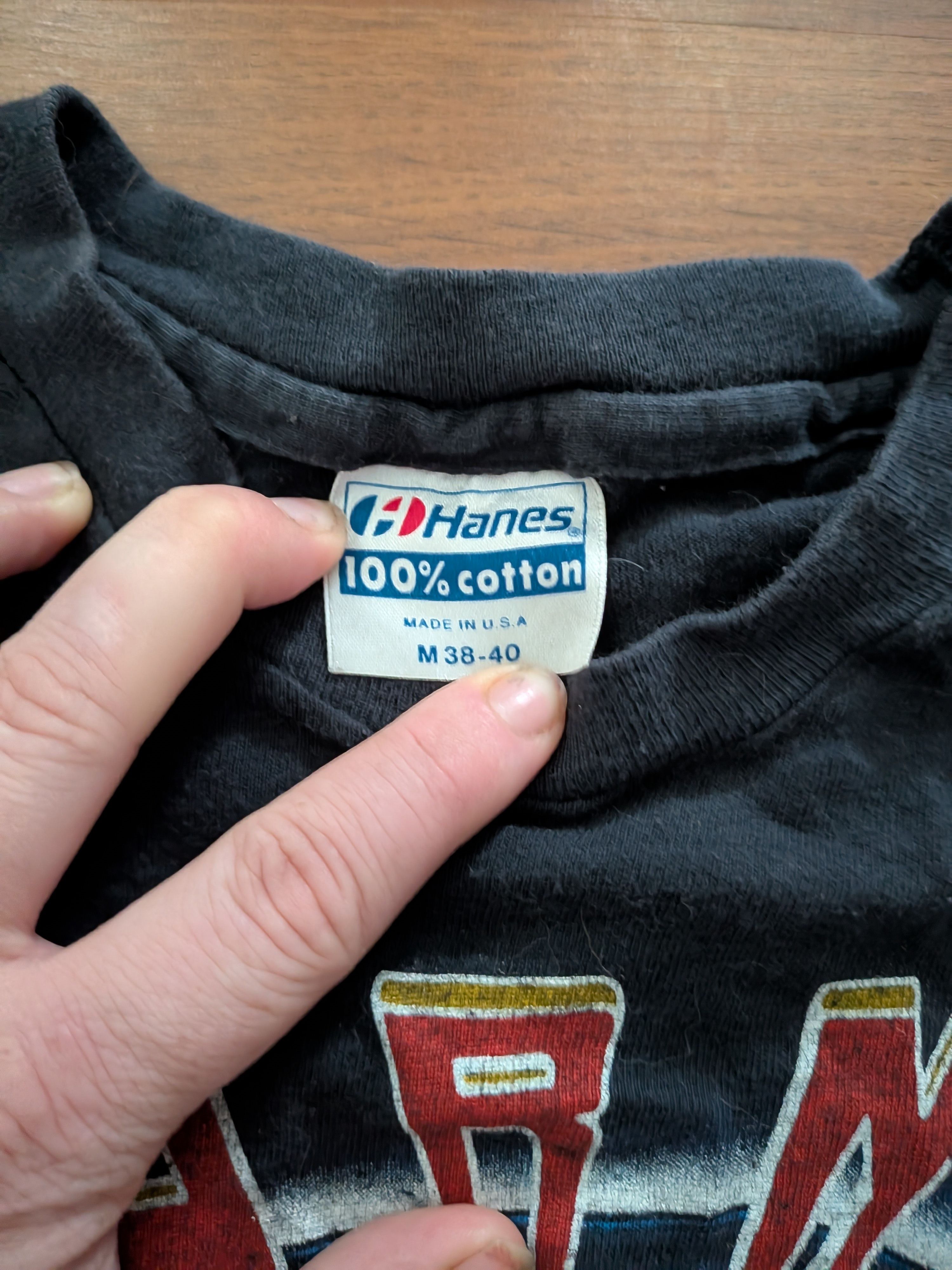 Hanes Journey 1983 Frontiers World Tour Tee Hanes USA Size M / US 6-8 / IT 42-44 - 4 Thumbnail