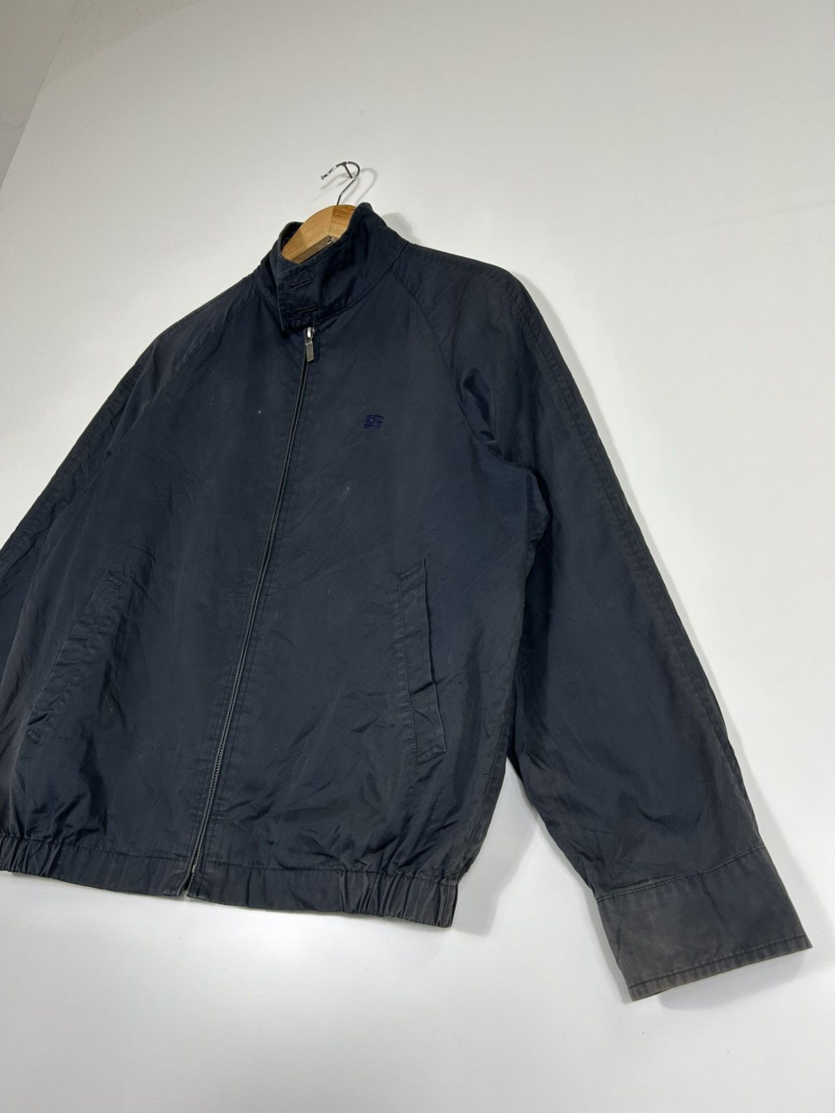 🔥Burberry London Sun Faded Zipper Herrington Jacket