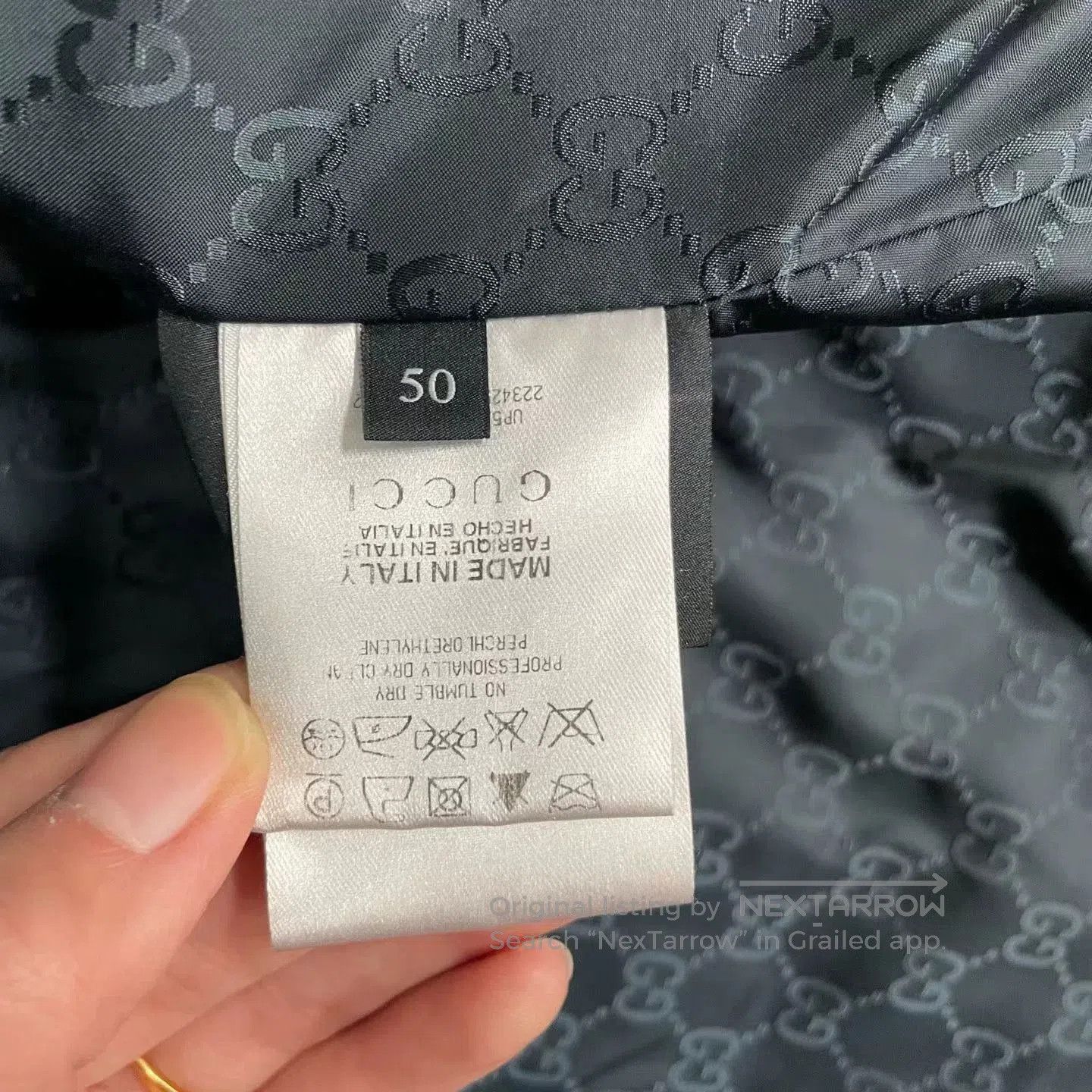 Gucci Gucci Black Double G Arm Down Jacket. Size US M / EU 48-50 / 2 - 4 Thumbnail