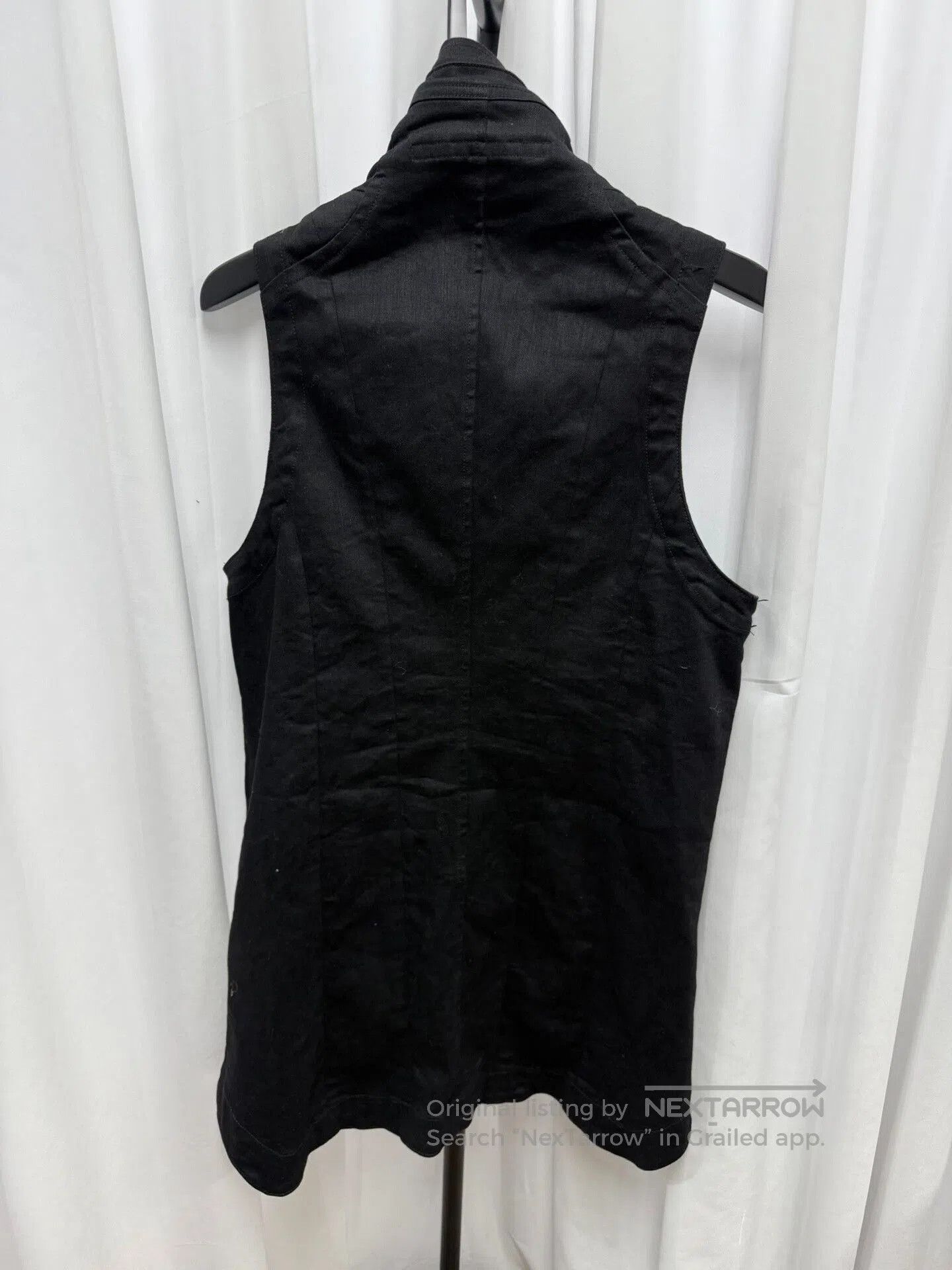 Comme des Garcons Homme Plus Stylish Black Denim Stand. Size US M / EU 48-50 / 2 - 7 Thumbnail
