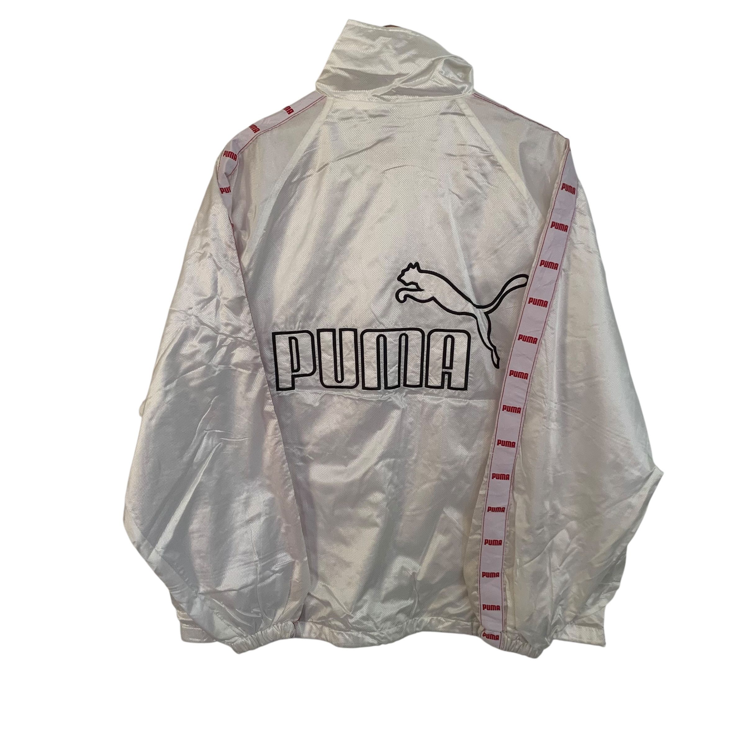 Puma Vintage Side tape puma windbreaker jacket XXL Size US XXL / EU 58 / 5 - 1 Thumbnail