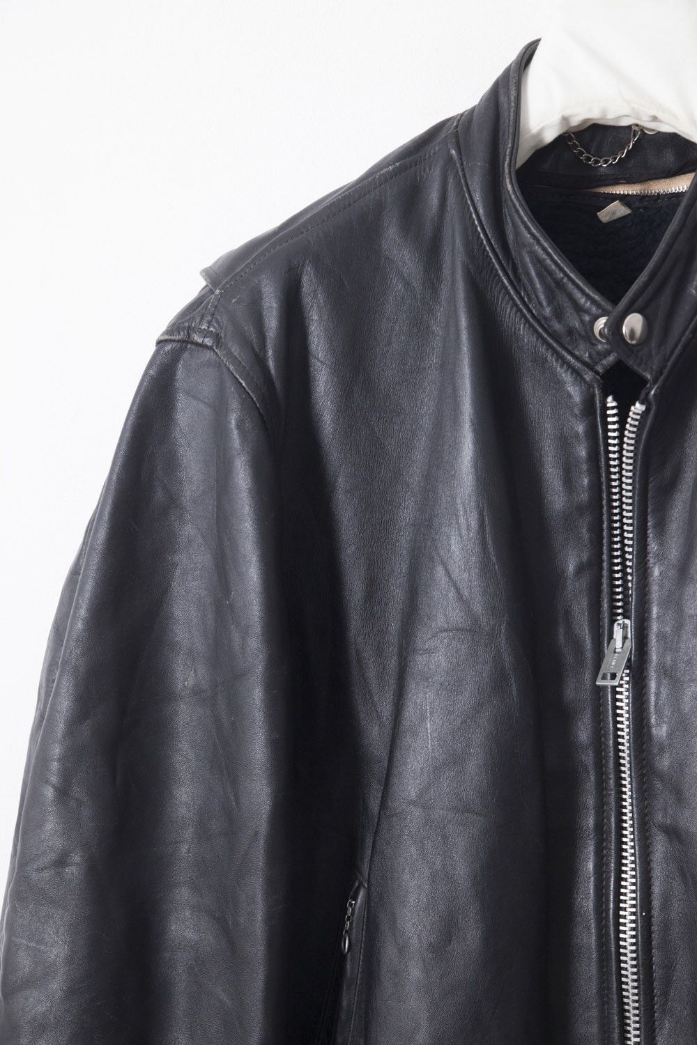 Vintage Vintage 1970's single rider leather jacket Size US L / EU 52-54 / 3 - 2 Thumbnail