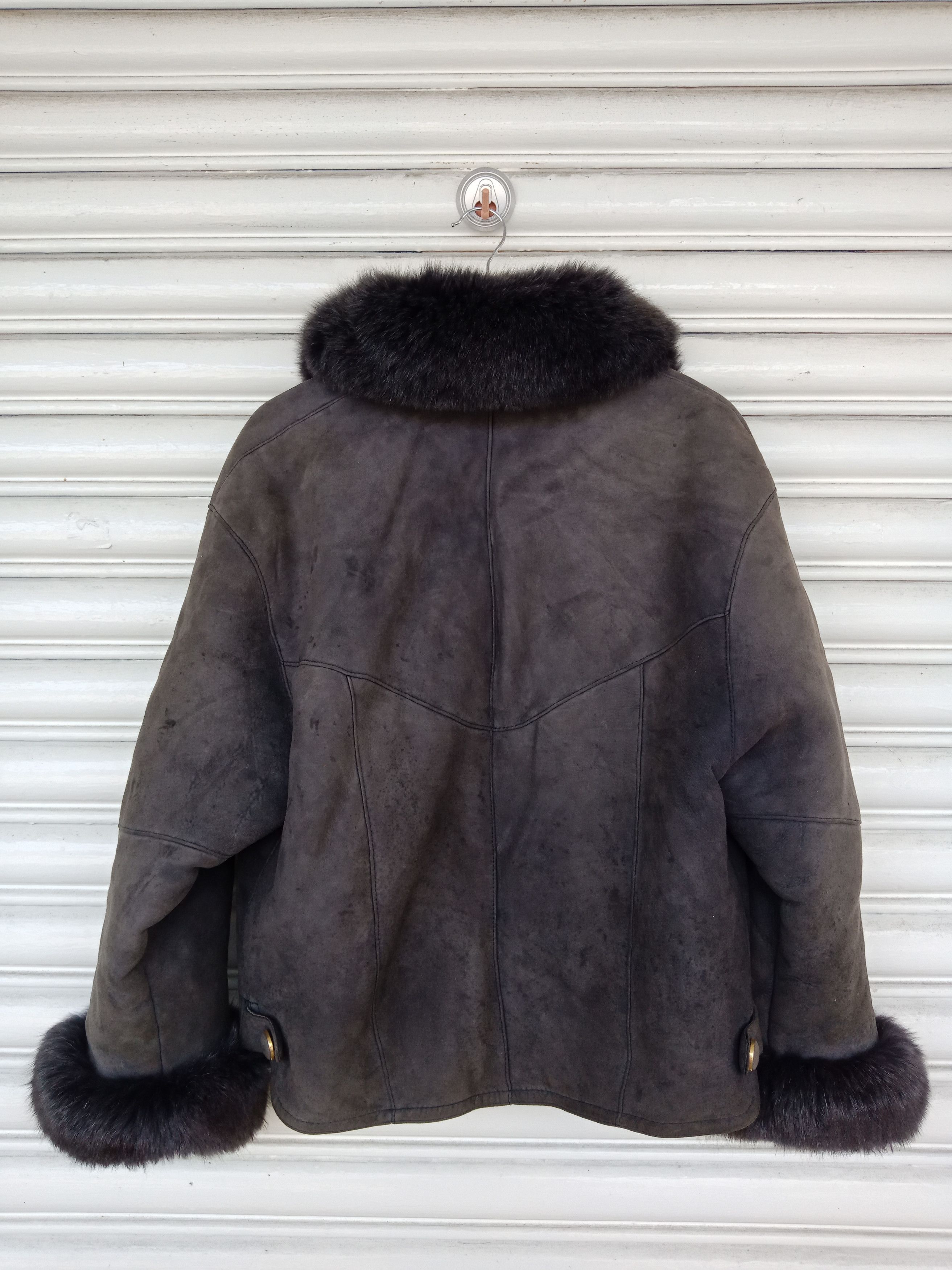 Leather Shearling High Collection Nuero Leather Mohair Size US L / EU 52-54 / 3 - 2 Thumbnail